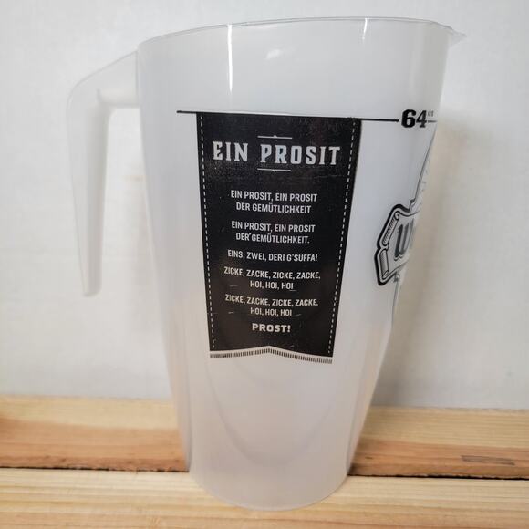 Wurstfest New Braunfels, Tx Plastic Pitcher & 3 Matching Plastic Cups - Picture 4 of 7